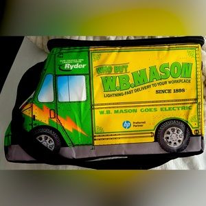 W.B. Mason Co. Truck Shaped Soft Sided Cooler w/Shoulder Strap and Handle